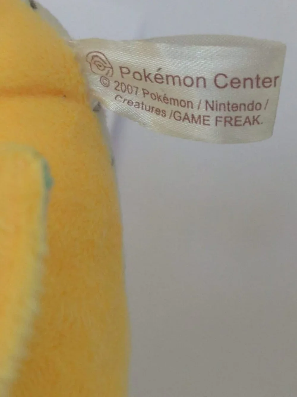 Dragonite Plush Sitting Cuties Pokemon Center Yellow Cream